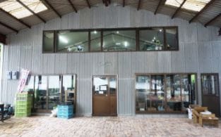 ろくろ体験の様子